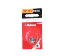 CR1220 3V Coin Battery CR1220 3V Lithium Batteries for Powering Toy, Instrument and Electronic Devices Stable Voltages Watch Battery Replacement