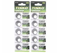 CR1220 Batteries (10 pack) Lithium 3V DL1220 ECR1220 BR1220
