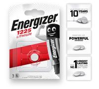 Energizer E300844200 CR1225 Lithium Battery, 3 W, 3 V