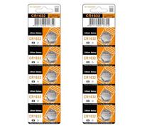 CR1632 3V Button Batteries 10/5-Unit Metal Construction Lithium Coimn Battery for Electronic Accessories Leak Proof