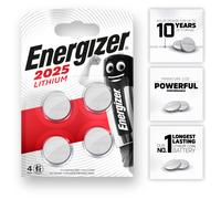 Energizer E300849104 Button Cell CR 2025 3V 4 pc(s) 163 mAh Lithiu...