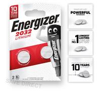 Energizer Cr2032 Battery, Pack Of 2