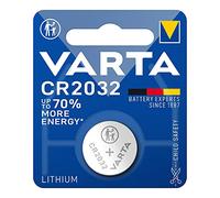 CR2032 3V LITHIUM MICROBATTERY (BLISTER 1 pc.) Ø20,0x3,2 mm. Ideal for electronic devices, toys, watches and more. Ensures reliable and long-lasting power in a compact size.