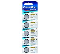 Cr2032 Button Cell Batteries, Cr2032 Coin Cell Battery, Lithium Button Battery, Dl2032, 5004lc & E-cr2032. 3v 5pcs Per Pack (Cr2032-bp5) by Camelion