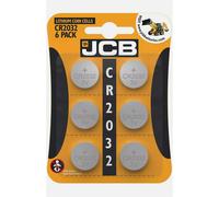 (CR2032) JCB CR2032 3V Lithium Button Coin Cell Battery