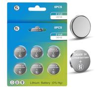 CR2430 3V Batteries,CR 2430 3 Volt Coin Button Cell Lithium Battery for Volvo Key Fob, Car Remote,Watch, Calculator（12pcs）