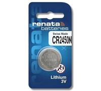 CR2450N Lithium Coin Cell Battery 3V [Swiss Made Long Expiry Button Battery for Electronics, Medical, Car Keys, Watches, Calculators (1)