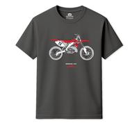 CR250R Men's T-Shirt Honda Charcoal XXXL