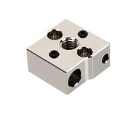 CR6 SE 3D Printer Extruder Assembled Hot End with Heating Cooling Leveling System 1.75 Compatible with CR series 3D printe(Heating block)