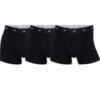 CR7 3-Pack Men's Bamboo Trunk, Black, L
