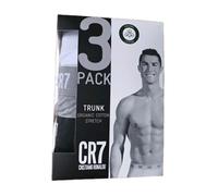CR7 Boxers 3 Pack Mens Cristiano Ronaldo Cotton Underwear Trunks Organic 2XL