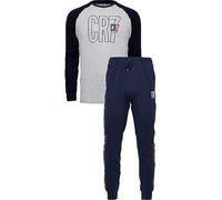 CR7 Boy's Long Sleeve Pyjama Set Navy
