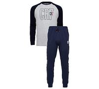 CR7 Boys Long Sleeve Pyjama Set Pajama, Multicolour, 4-5Yrs