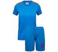 CR7 Boy's Short Sleeve Pyjama Set Natural