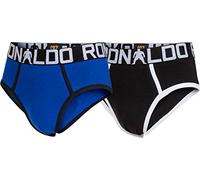 CR7 Boy's Unterhose Slip Briefs, Blue, 7-9
