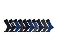 CR7 Cristiano Ronaldo Men's 10 Pack Socks, Multicolour, 40-46