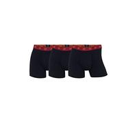 CR7 Cristiano Ronaldo Men's Cr7 3-pack Men's Organic Cotton Trunks, Black, XXL UK