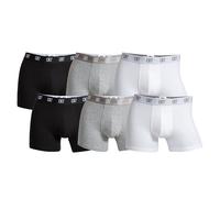 CR7 Mens Boxer Shorts 6-Pack Trunks Cotton Stretch (95% Cotton 5% Elastane)