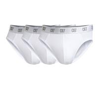 CR7 Men's Briefs, 3-Pack - Logo Band, Stretch Cotton