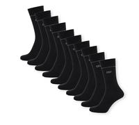 CR7 Men's Cr7 10-pack Men's Socks, Power Black, One Size UK