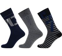 CR7 3 Pack Men's Socks 7-11 / Navy/Grey 7-11