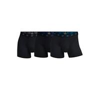 CR7 Men's Microfibre Trunk 3-Pack, Blue, XL