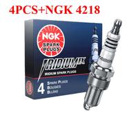 CR8EIX NGK Spark Plugs: 4 Pcs Iridium IX Performance Set Part No. 4218