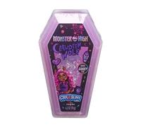 Cra-Z-Art 72218 CRA-Z Clawdeen Wolf Coffin Slimy Pre Made Slime Themed add ins Official Monster High Merchandise ASMR Sensory Toys, Multicolour