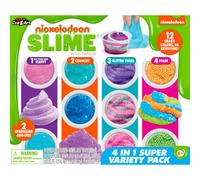 CRA-Z-Art Nickelodeon Pre-Made Slime 4 in 1 Super Variety Pack
