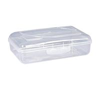 CRA-Z-ART Plastic School Box, 2-3/16"H x 5-3/16"W x 8" D, Clear
