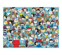 Cra-Z-Art - RoseArt - Peanuts - Cast of Characters - 1000 Piece Jigsaw Puzzle