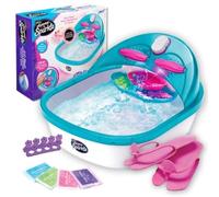 CRA-Z-ART Shimmer N Sparkle 6in1 Real Foot Massaging pedicure spa - colour-changing massaging, relaxing, cascading spa toy for kids.,Multicolor,37 x 30 cm
