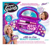 Cra-Z-Art Shimmer n Sparkle All in One Beauty Compact Real Kids Makeup Kit