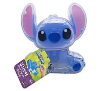 CRA-Z-Slimy Stitch Slime Toy- Glossy, Stretchy, Super Soft, Smooth Blue Slime with Stitch Shaped Confetti