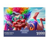 Crab 1000 Pieces Premium Jigsaw Animal Age 12+ Cool Collage Effect, Fun Details, Educational, Challenging 38x26cm/1000pcs