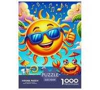 Crab 1000 Pieces Premium Jigsaw Animal Age 12+ Cool Collage Effect, Home Decoration, Educational, Challenging 70x50cm/1000pcs