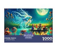 Crab 1000 Pieces Premium Jigsaw Animal Age 12+ Quirky, Abstract Design, Fun Details, Educational, Challenging 38x26cm/1000pcs