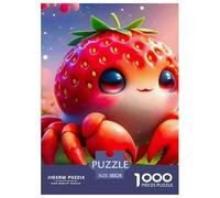 Crab 1000 Pieces Premium Jigsaw Animal Age 12+ Quirky, Abstract Design, Home Decoration, Educational, Challenging Puzzle Games 38x26cm/1000pcs
