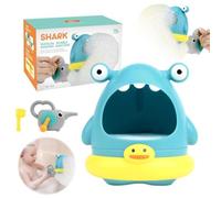 Crab and Shark Foam Bubbler in Bath, Make Bath Time Bubbly, Sensory Ages For Children 2 Years Up Play and