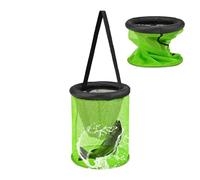 Crab Basket Buoyancy Drawstring Mesh | Storage cage for live bait for lake and river camping saltwater freshwater shrimp fishing catfish ice fishing