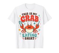 Crab Boil Seafood Feast This is My Crab Eating Design T-Shirt