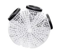 Crab Catching Net River Prawn Eel Catcher for Freshwater Rivers Lakes Fisher White 31x10x27 cm