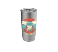 Crab Coldtrink Bubble Tea Crab Boba Boba Funny Tea Break Stainless Steel Insulated Tumbler