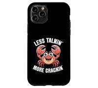 Crab Eating Less Talking More Cracking Seafood Lover Crab Case for iPhone 11 Pro