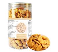 Crab Flavor Broad Bean，Crispy crab roe flavored fava beans300g edamame beans suitable for casual snacks satisfying your craving.