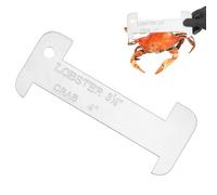 Crab Gauge,Accurate Crawfish Equipment,Crab Ruler - for Dungeness Crappie Pots Nets Rods Traps Cage Home Kitchen Restaurant