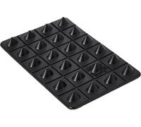 Crab Grab Shark Teeth Snowboard Stomp Pad, Black
