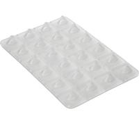 Crab Grab Shark Teeth Snowboard Stomp Pad, Clear