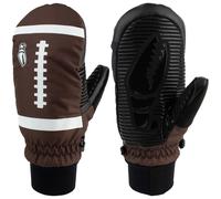 Crab Grab Slap Snowboard/Ski Mitts, M Football