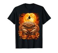 Crab Mummy in Creepy Pumpkin Patch on Halloween Night Value Graphic T-Shirt